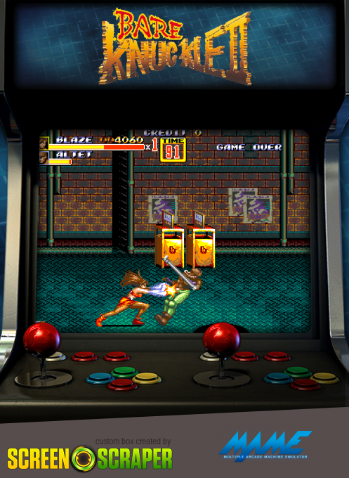 Bare Knuckle II box art
