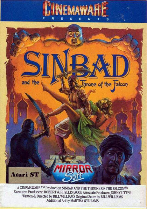 Sinbad and the Throne of the Falcon box art