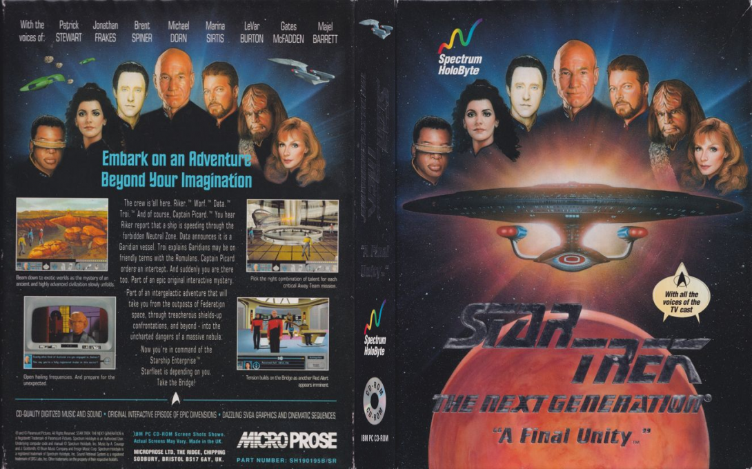 Star Trek The Next Generation - A Final Unity — box-texture (EU)