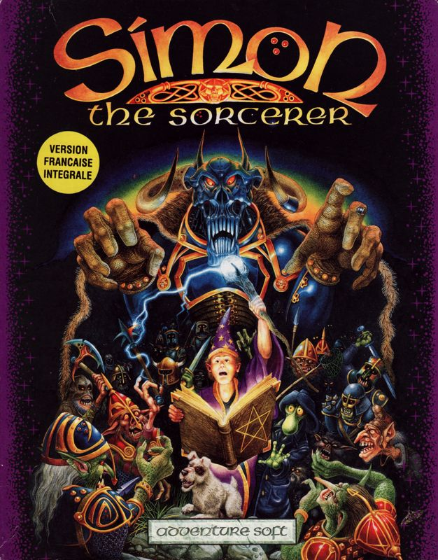Simon The Sorcerer — box-2D (EU)