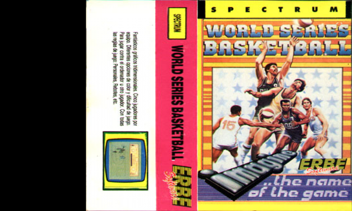 World Series Basketball — box-texture (SP)