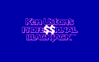 Ken Uston's Professional Blackjack — sstitle (US)