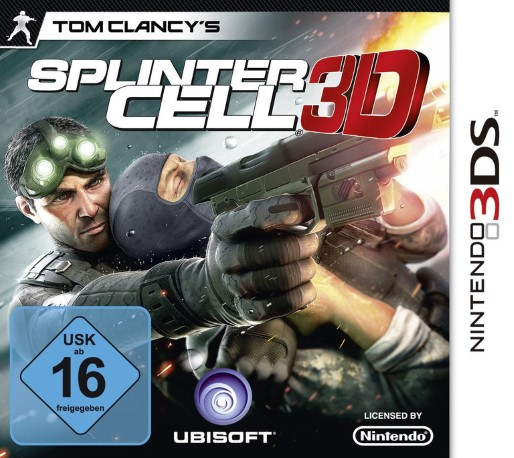 Tom Clancy's Splinter Cell 3D — box-2D (DE)