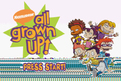 Game Boy Advance Video - All Grown Up! - Volume 1 — sstitle (US)