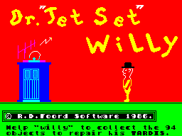Jet Set Willy - Dr. Jet Set Willy — sstitle (WOR)