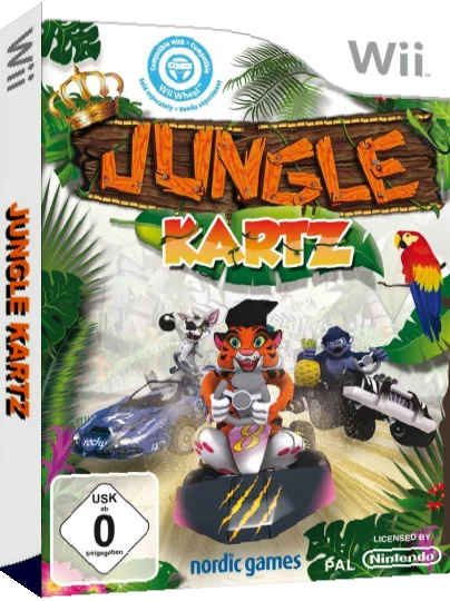 Jungle Kartz — box-3D (EU)
