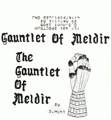 Gauntlet of Meldir box art