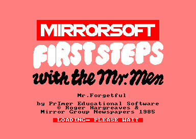 First Steps With The Mr Men — sstitle (EU)