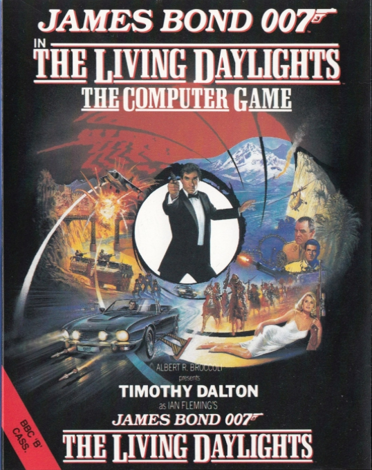 James Bond 007 In The Living Daylights - The Computer Game box art
