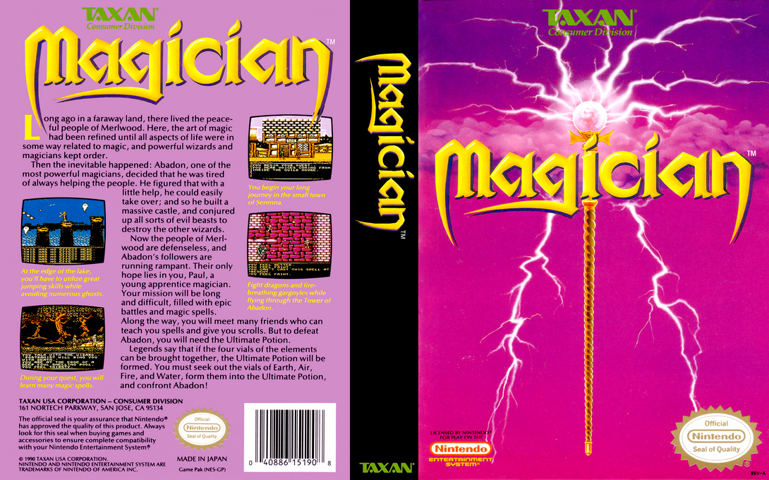 Magician — box-texture (US)