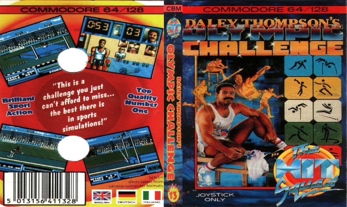 Daley Thompson's Olympic Challenge — box-texture (EU)