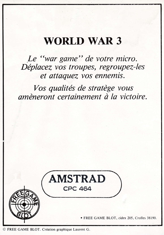 World War 3 — box-2D-back (FR)