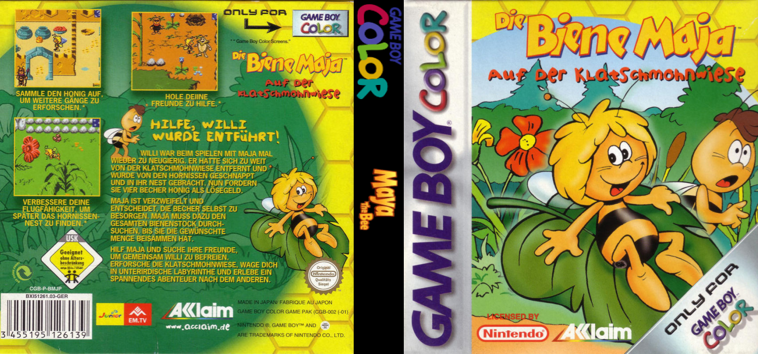 Maya The Bee - Garden Adventures — box-texture (EU)