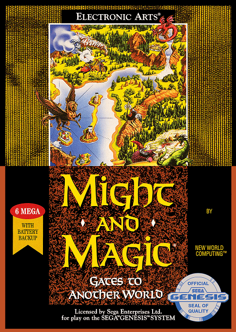 Might And Magic - Gates To Another World box art