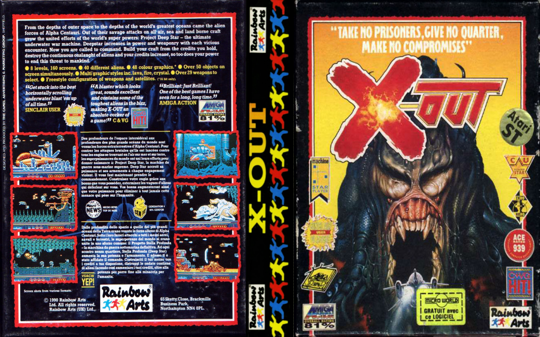X-Out — box-texture (EU)