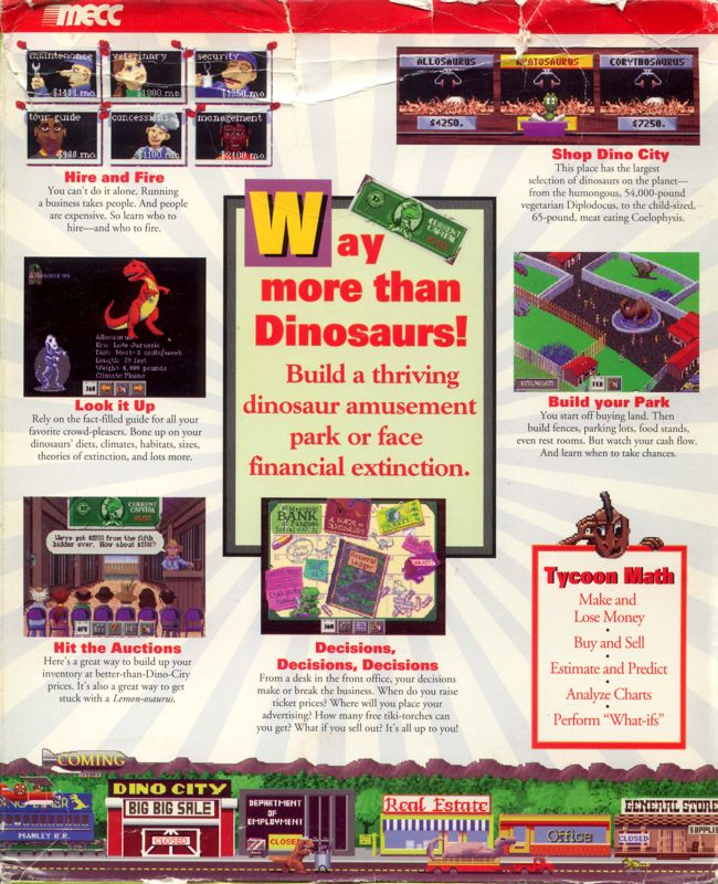 Dinopark Tycoon — box-2D-back (US)