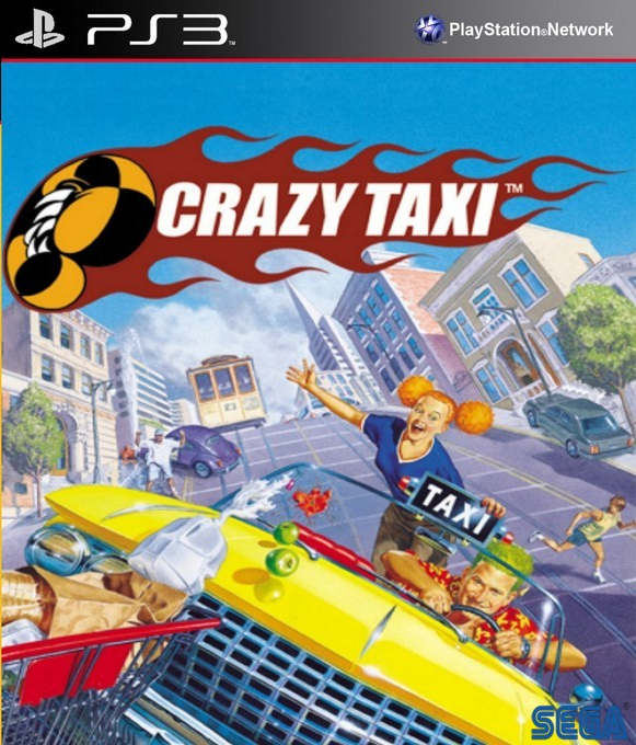 Crazy Taxi box art