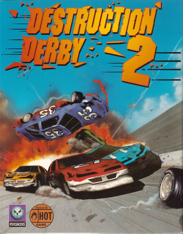 Destruction Derby 2 — box-2D (EU)