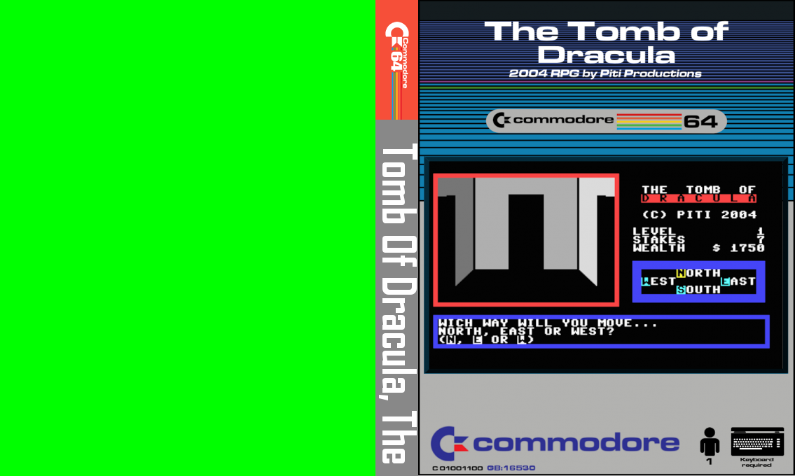 The Tomb of Dracula — box-texture (CUS)
