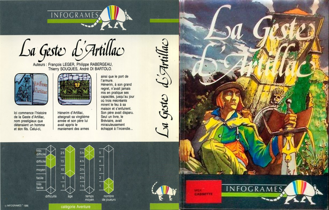 Geste D'artillac, La — box-texture (FR)