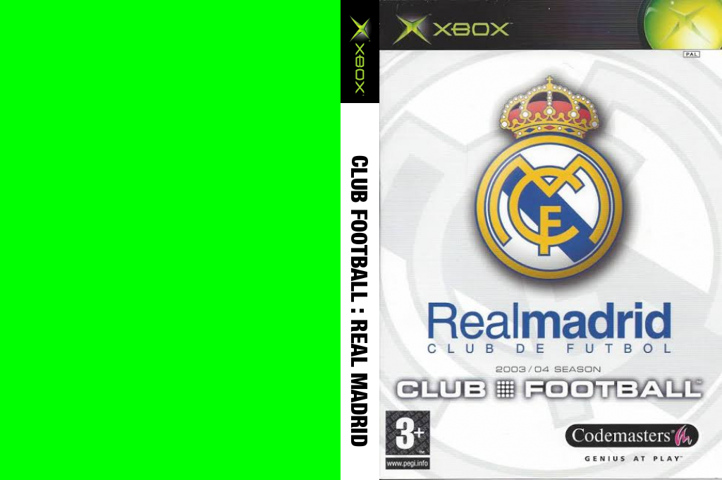 Club Football - Real Madrid — box-texture (EU)
