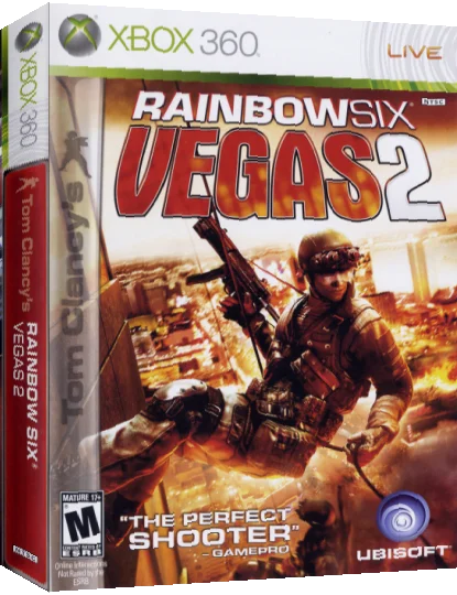 Tom Clancy's Rainbow Six - Vegas 2 - Complete Edition — box-3D (US)