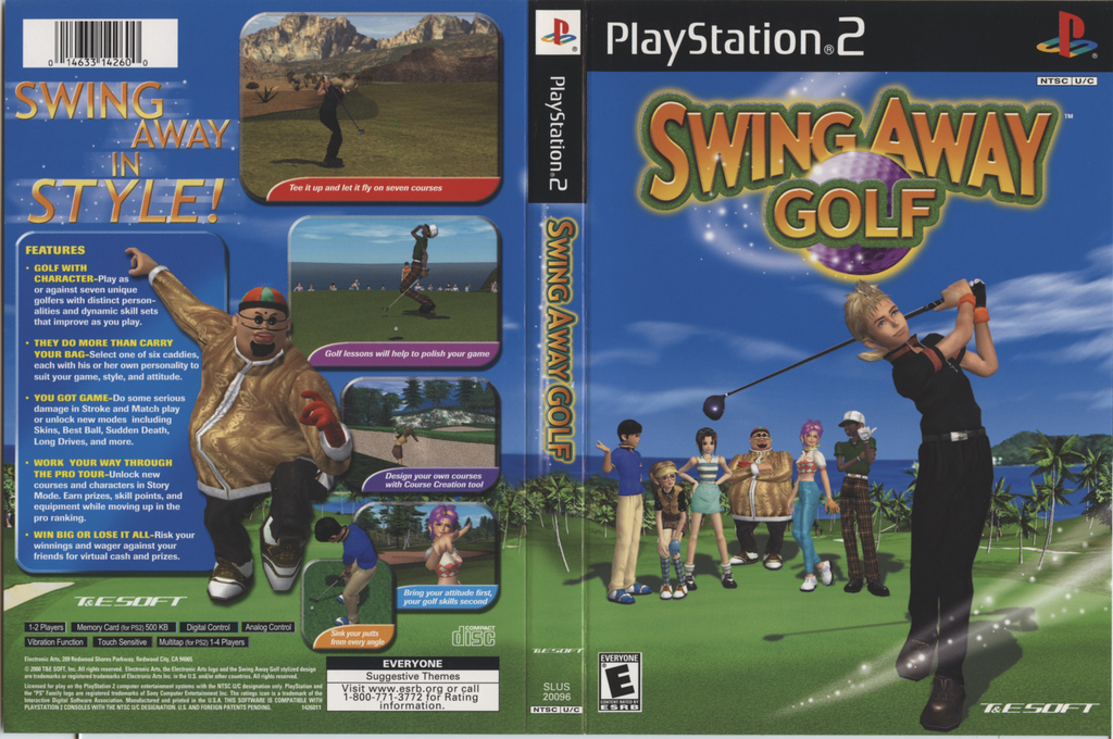 Swing Away Golf — box-texture (US)