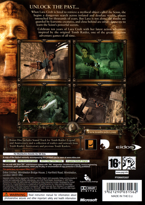 Lara Croft Tomb Raider - Anniversary — box-2D-back (EU)