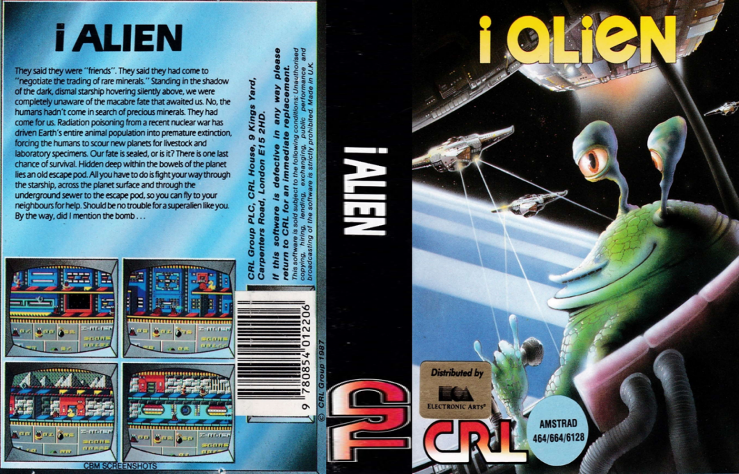 I Alien — box-texture (EU)
