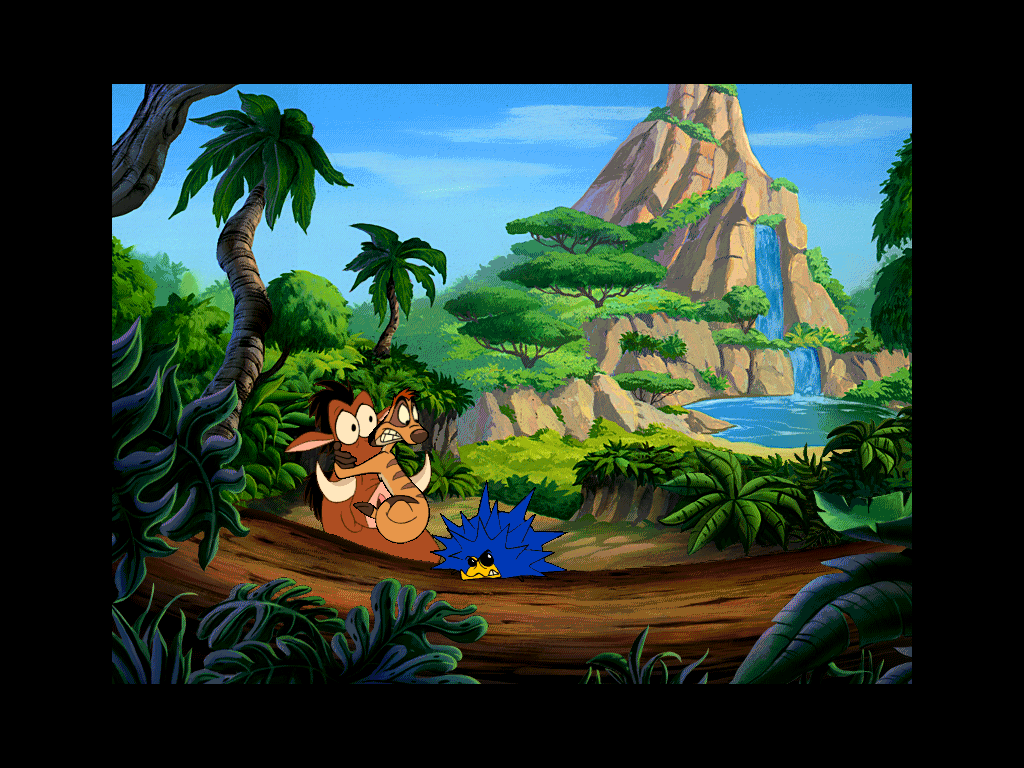 Disney's Hot Shots: Timon and Pumbaa's Jungle Pinball — ss (WOR)