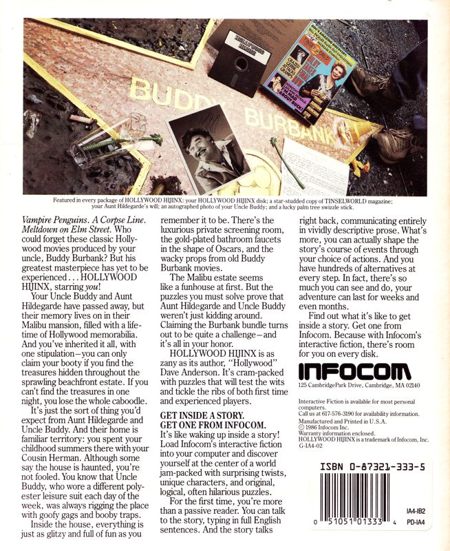 Hollywood Hijinx — box-2D-back (US)