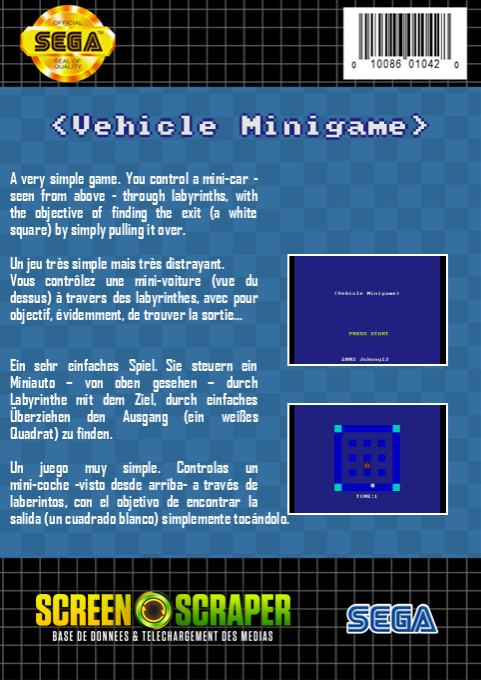 Vehicle Minigame — box-2D-back (SS)