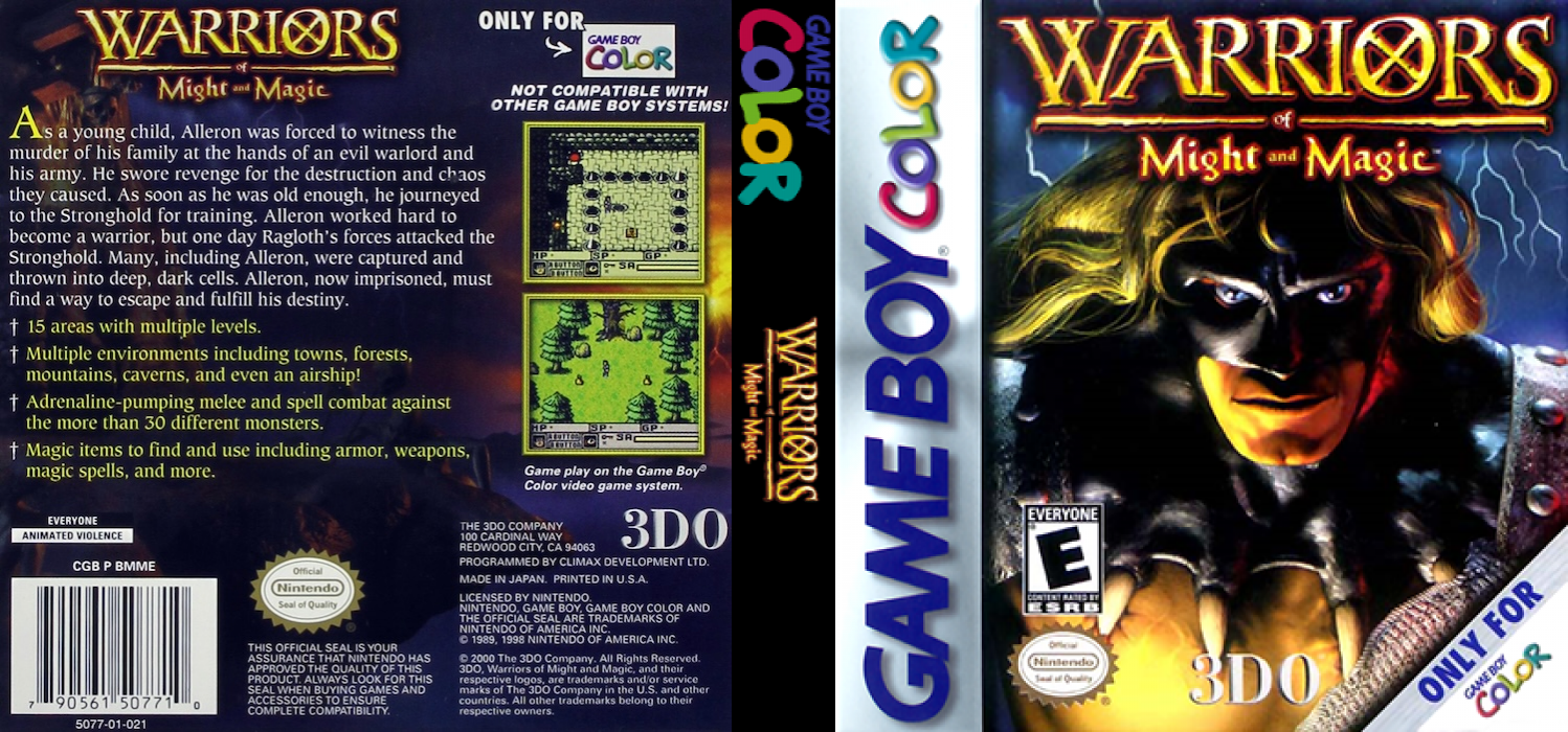 Warriors Of Might And Magic — box-texture (US)