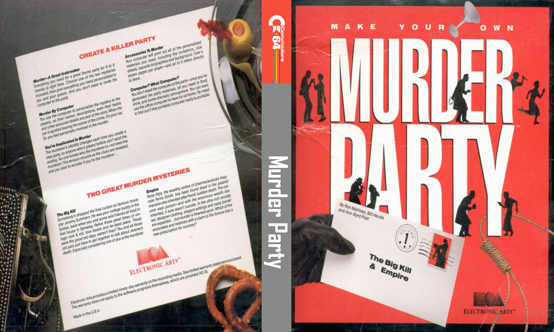 Make Your Own Murder Party — box-texture (US)