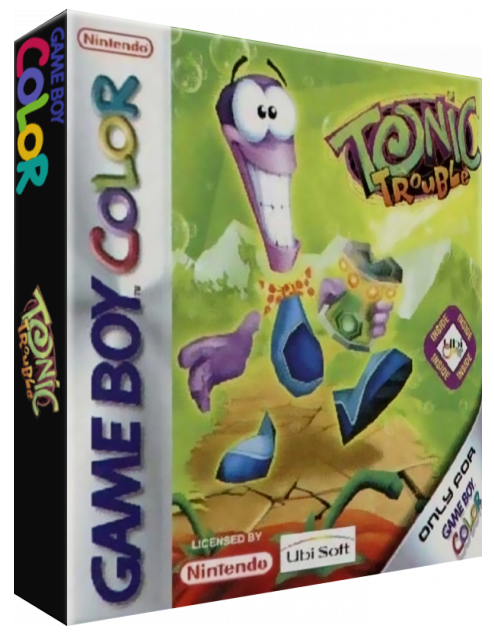 Tonic Trouble — box-3D (EU)