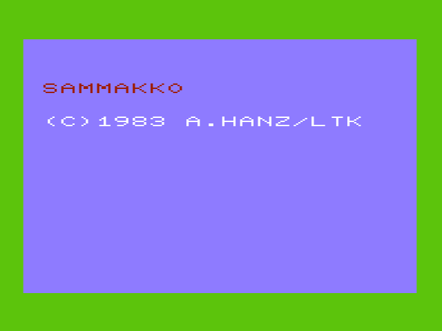 Sammakko — sstitle (WOR)