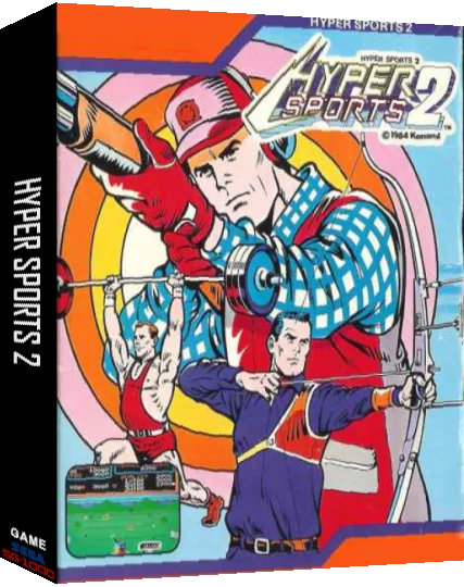 Hyper Sports 2 — box-3D (JP)