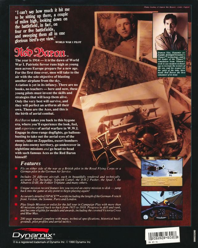 Red Baron — box-2D-back (US)