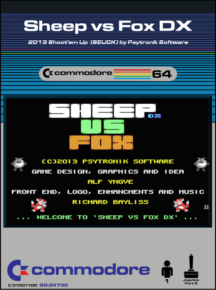 Sheep vs Fox DX box art