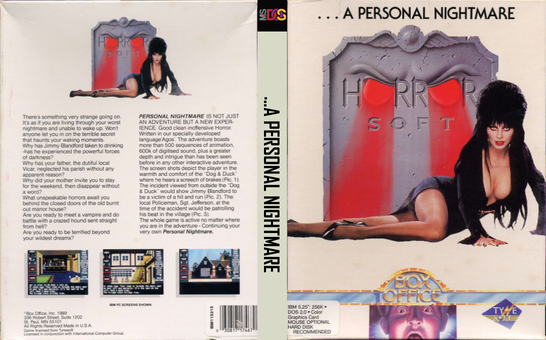 Personal Nightmare — box-texture (US)