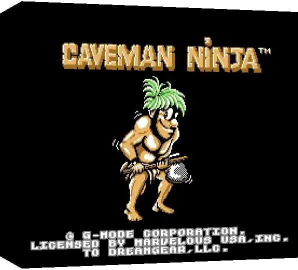My Arcade Caveman Ninja — box-3D (WOR)