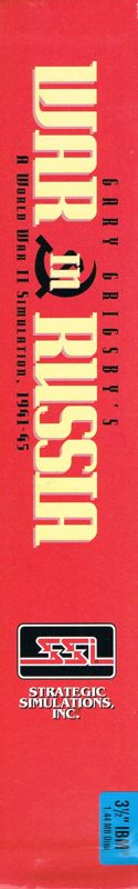 Gary Grigsby's War In Russia — box-2D-side (US)