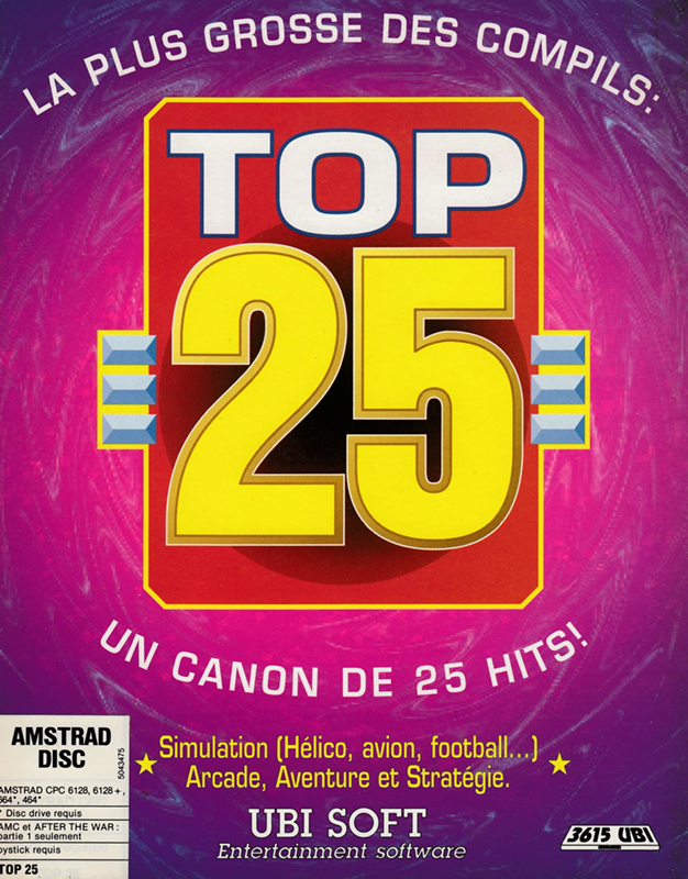 Top 25 box art