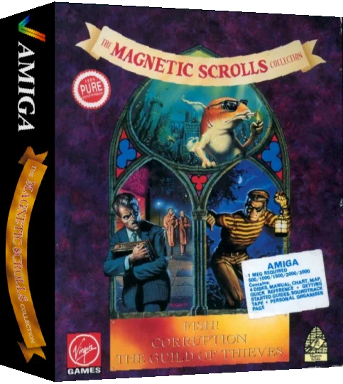 Magnetic Scrolls Collection Vol. 1, The — box-3D (EU)