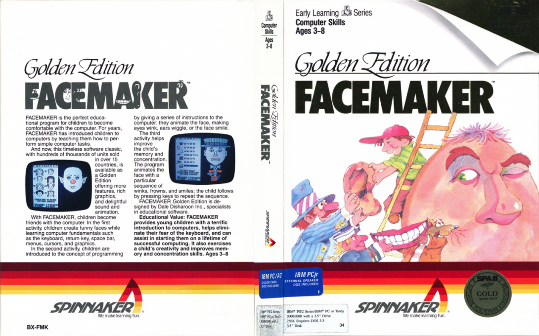FaceMaker - Golden Edition — box-texture (US)