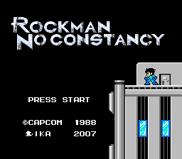 MegaMan II : Rockman No Constancy — sstitle (WOR)