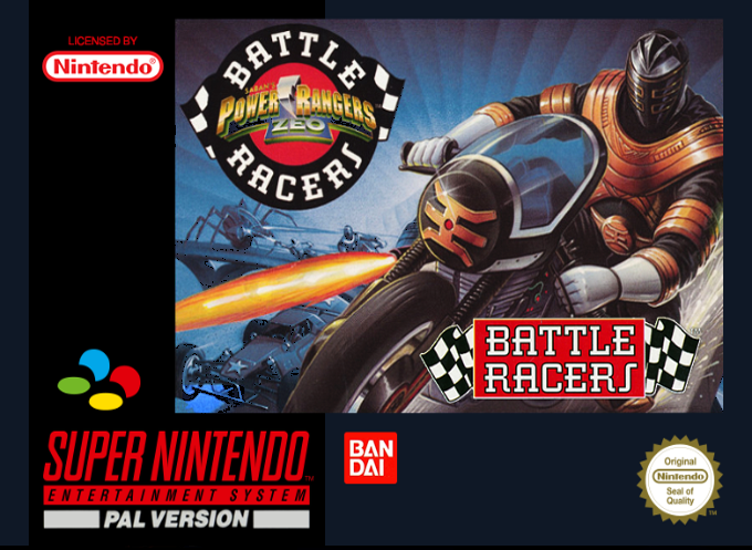Power Rangers Zeo - Battle Racers — box-2D (EU)