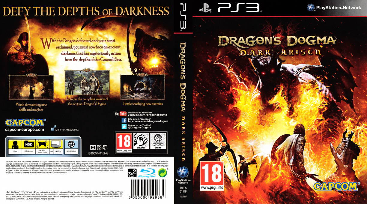 Dragon's Dogma - Dark Arisen — box-texture (EU)