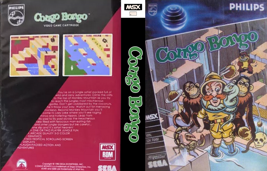 Congo Bongo — box-texture (EU)