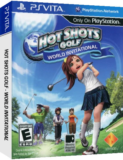 Hot Shots Golf - World Invitational — box-3D (US)